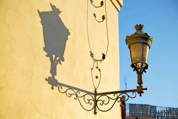 Street lamp  morocco africa old — Stock Photo, Image