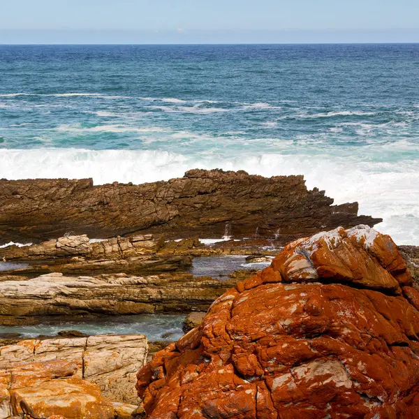 Güney Afrika gökyüzü okyanus yedek olarak — Stok fotoğraf