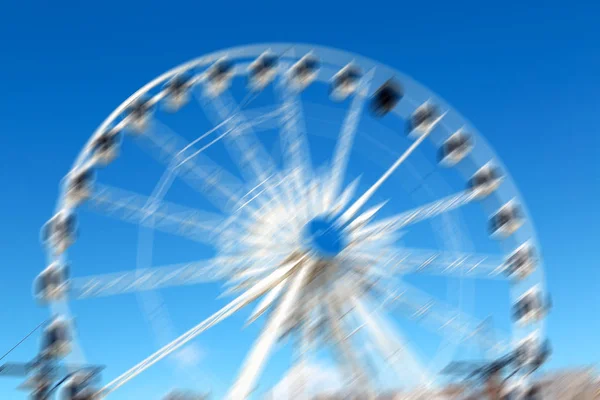 In south africa close up of the blur ferris weel — Stock Photo, Image