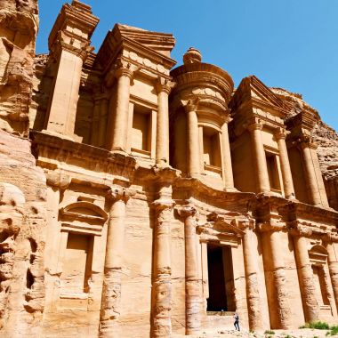 petra Ürdün manastır antik sitesi  