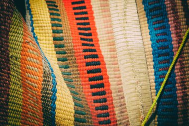 soyut bir renkli battaniye patchwork dokusuna