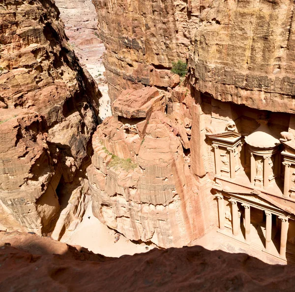 Yüksek petra antik sitesi — Stok fotoğraf