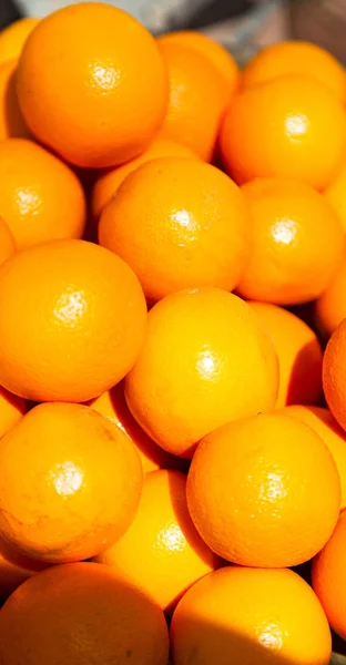 Taze turuncu Pazar çok — Stok fotoğraf
