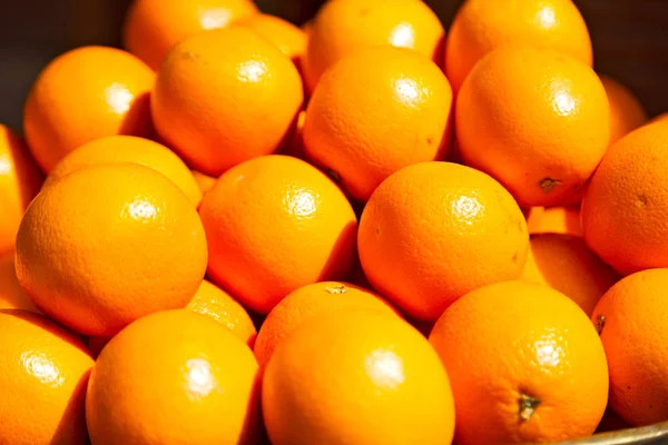 Taze turuncu Pazar çok — Stok fotoğraf