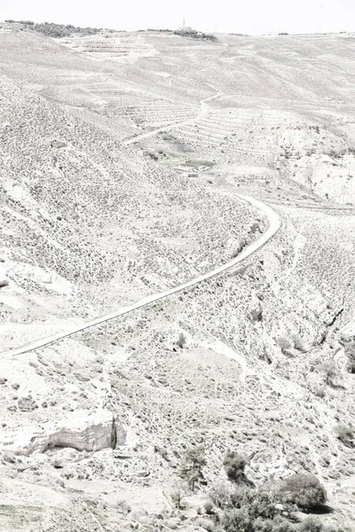 Dağ antik kale manzarası — Stok fotoğraf