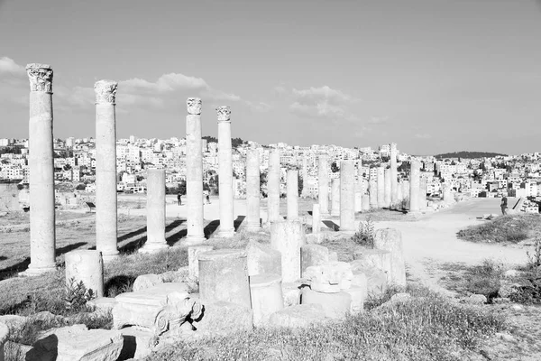 O sítio arqueológico antigo património clássico — Fotografia de Stock