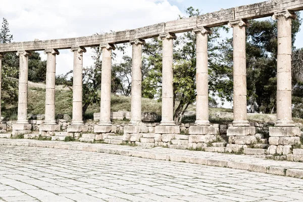 The antique archeological site classical heritage — Stock Photo, Image
