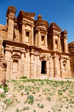 petra Ürdün manastır antik sitesi  