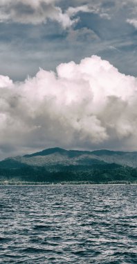 bir tekne güzellikler kıyı şeridi deniz ve rock 