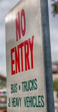 giriş sinyal yok eski kirli etiket 