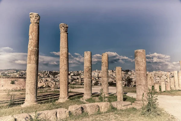 Της κλασικής κληρονομιάς αντίκες αρχαιολογικός χώρος — Φωτογραφία Αρχείου