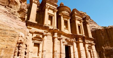 petra Ürdün manastır antik sitesi  