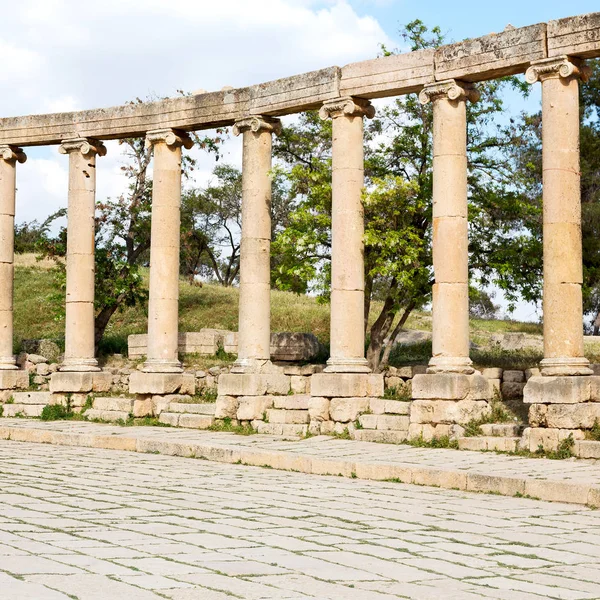 Zabytkowe wykopaliska archeologiczne dziedzictwo klasycznego — Zdjęcie stockowe