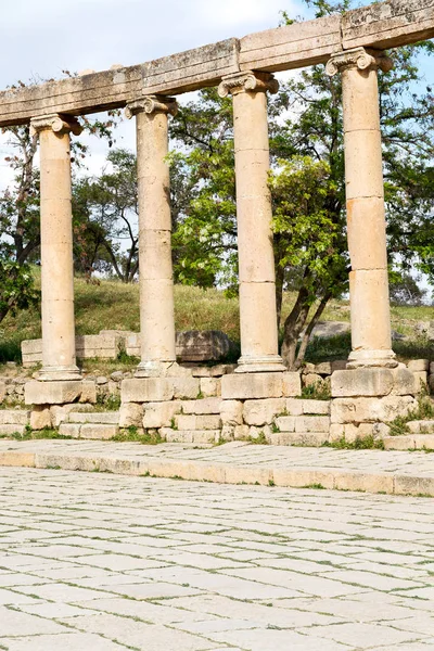 Zabytkowe wykopaliska archeologiczne dziedzictwo klasycznego — Zdjęcie stockowe