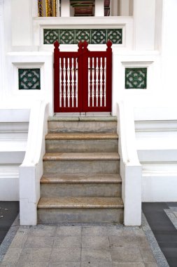  Tayland ve Asya bangkok tapınak soyut çapraz Renkler'wat saraylar renkleri din mozaik kapı