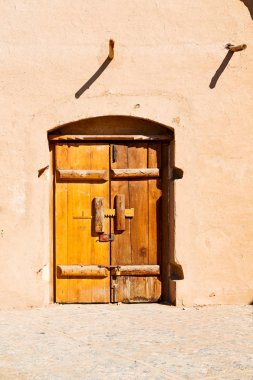 İran eski ahşap kapı