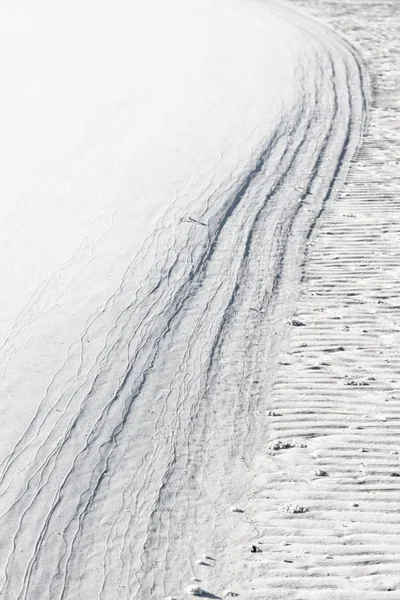 Australië Abstract Whitsunday Eiland Textuur Van Het Witte Strand — Stockfoto