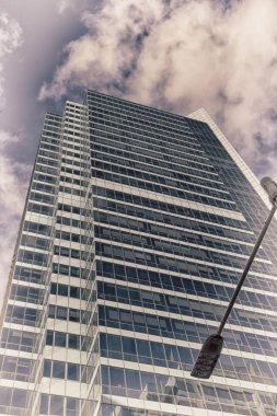  gökdelen ve pencere Teras gibi soyut