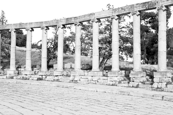 O sítio arqueológico antigo património clássico — Fotografia de Stock