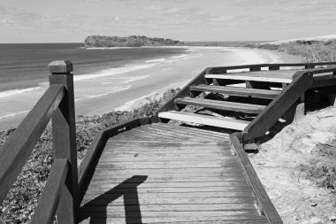 Avustralya plaj Hervey Bay Fraser ada geçit cennet kavramı gibi ve rahatla