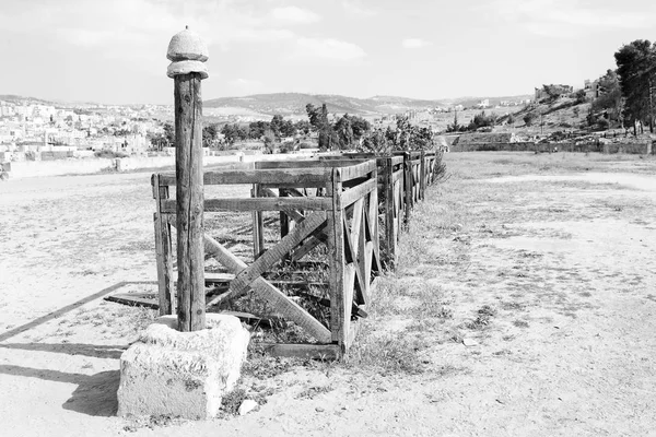 Jerash Jordania Antyczny Archeologicznych Miejscu Klasycznego Dziedzictwa Dla Turysty — Zdjęcie stockowe