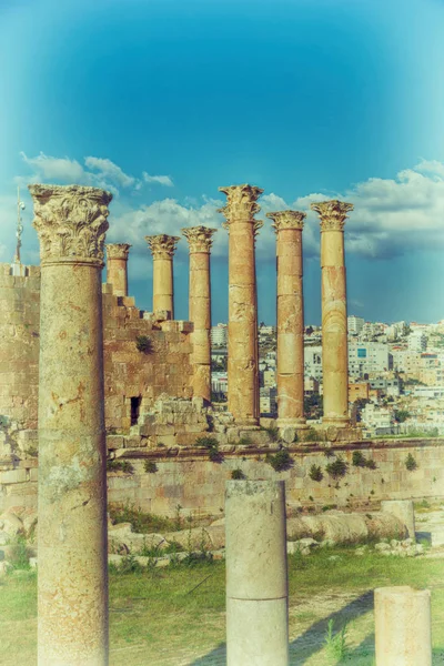 Het klassieke erfgoed van antieke archeologische site — Stockfoto