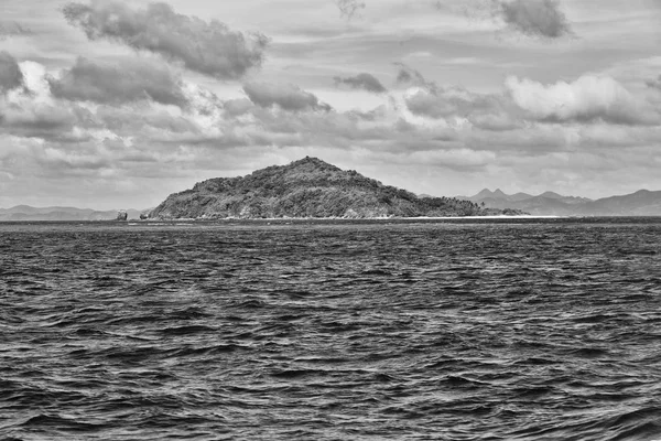 Лодки Острове Змей Филиппин Недалеко Эль Нидо Палаван Красивая Панорама — стоковое фото