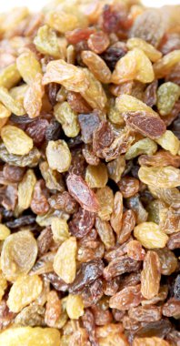 Kuru Kuru üzüm meyve gibi sağlıklı gıda kavramı bazzar sürü