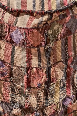 Arka plan için battaniye patchwork soyut dokusuna