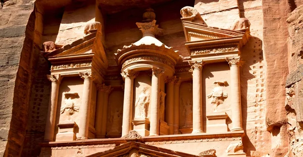Den Antika Platsen Petra Jordanien Vackraste Undrar Worl — Stockfoto