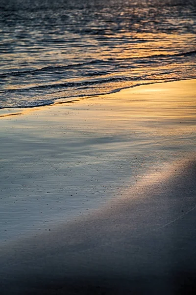 Australien Der Sonnenuntergang Meer Wie Konzept Von Entspannung Und Urlaub — Stockfoto