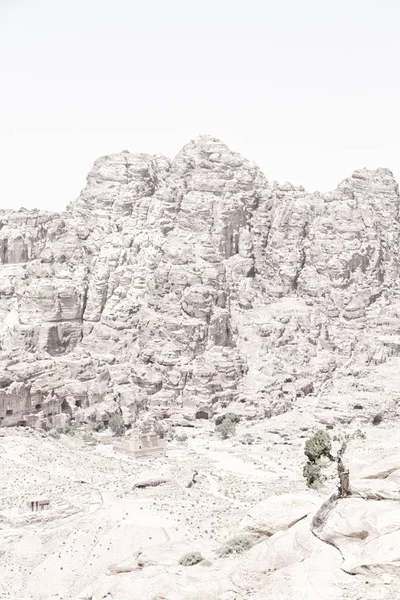 この世の素晴らしさ 美しい高ヨルダンのペトラのアンティークのサイトから — ストック写真