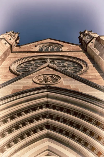 Australien Sydney Saint Mary Church Und Das Antike Eintrittsreligiuskonzept — Stockfoto