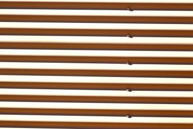 Avustralya'da metal doku duvar arka plan yüzeyi gibi oluklu.