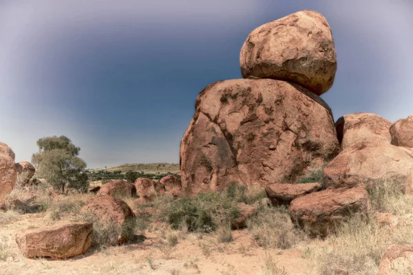Avustralya Şeytan Rocks Northern Territory Deki Mermer — Stok fotoğraf