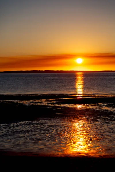 Magnifique Coucher Soleil Dessus Océan Australie — Photo