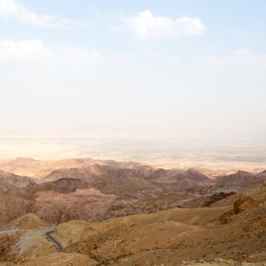 cennet dağ jordan antik kale manzarası