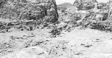 yüksek petra Ürdün worl güzel harikası antik sitesi