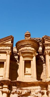 petra Ürdün manastır antik sitesi  