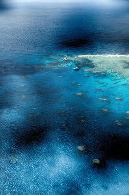 Avustralya natuarl park cennet yüksek kavram büyük resif