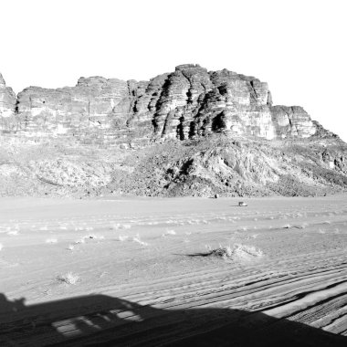 wadi rum çöl Ürdün kum ve dağ macera destinatio