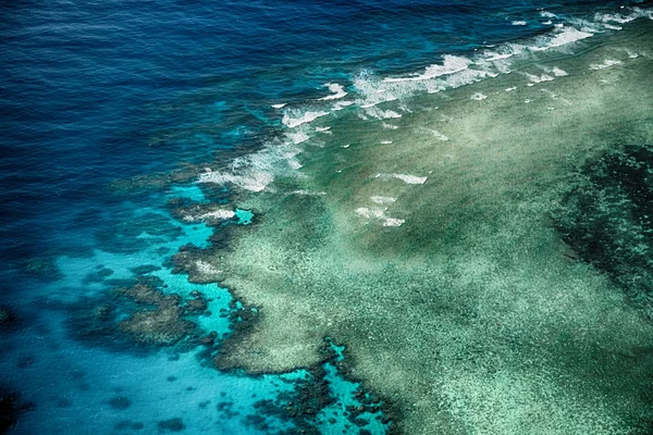 De grote reef uit de hoge — Stockfoto