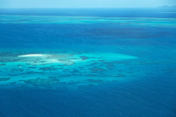 Austrália Parque Natuarl Grande Recife Partir Alto Conceito Paraíso — Fotografia de Stock