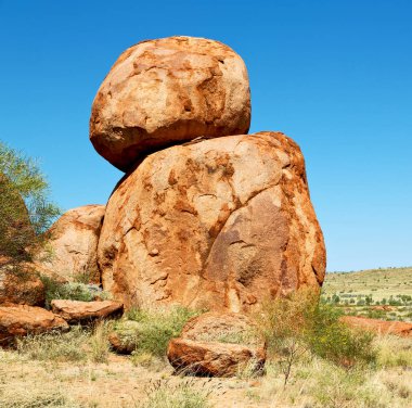 Avustralya'da şeytan taş mermer