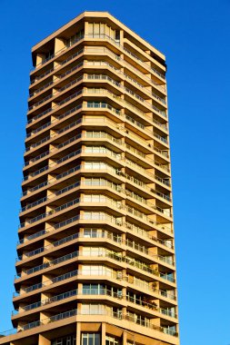  gökdelen ve pencere Teras gibi soyut