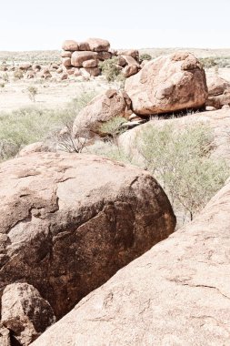 Avustralya'da şeytan taş mermer