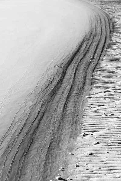 Y la textura abstracta de la playa blanca — Foto de Stock