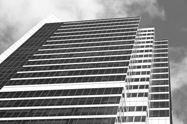  gökdelen ve pencere Teras gibi soyut