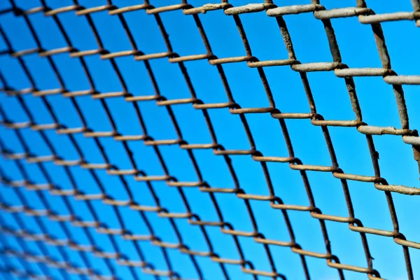 Abstract texture of a metal grid surface — Stock Photo, Image