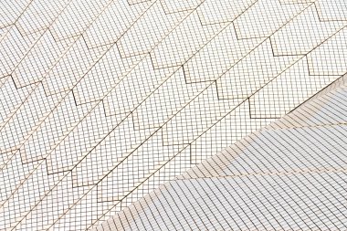 Avustralya Bina Seramik çatı katındaki Soyut doku